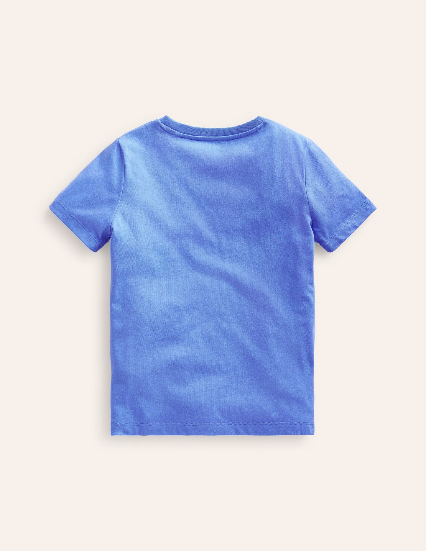 Boucle Detail Animal T-shirt-Surf Blue Dino