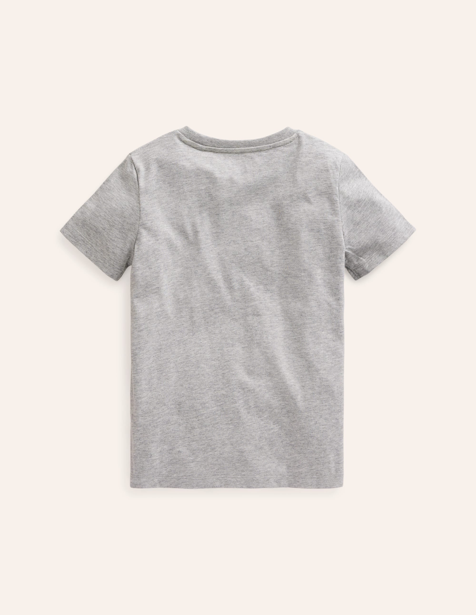 Printed Tents T-shirt-Grey Marl Tents - Image 2