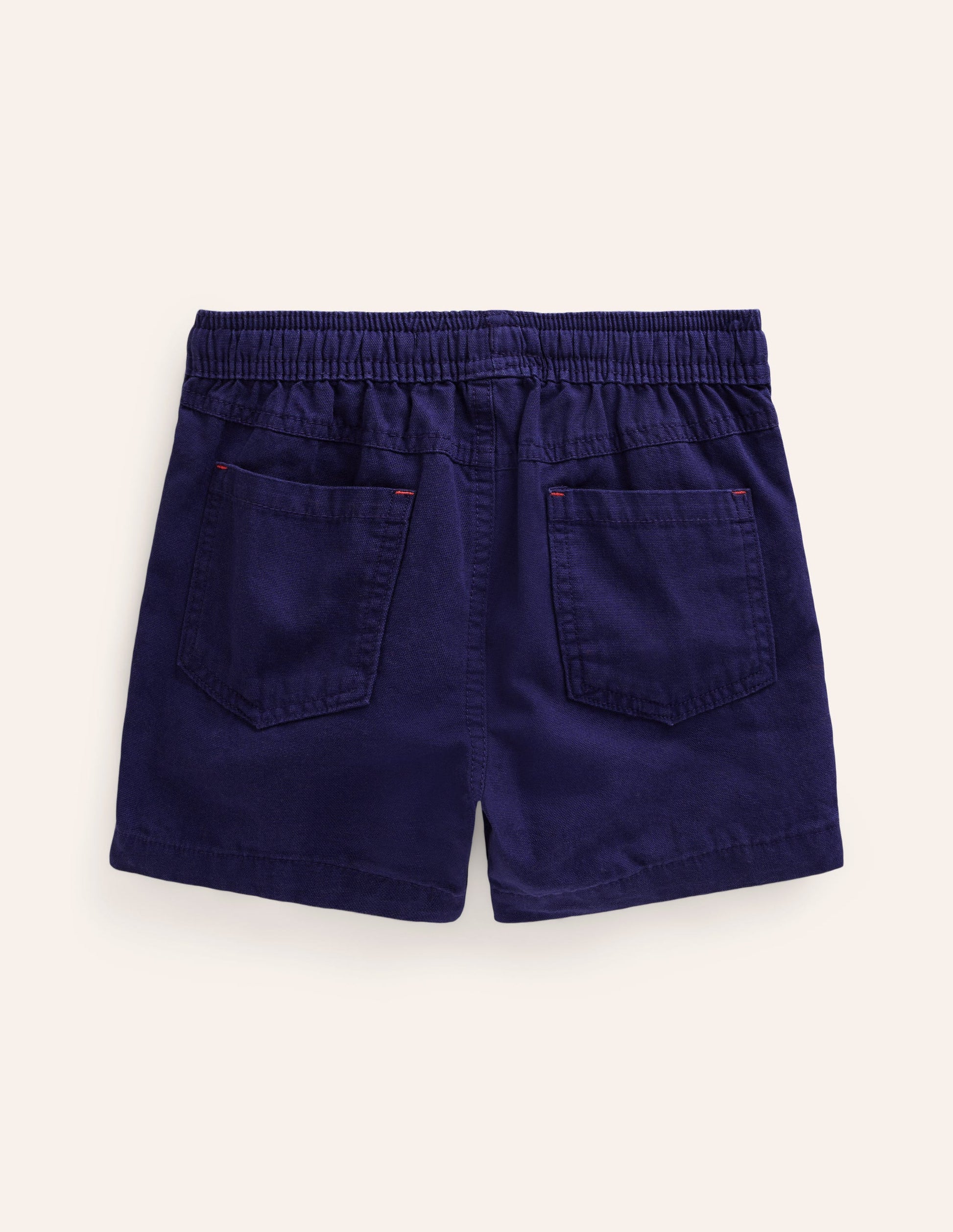 Pull-on Dock Shorts-College Navy-2