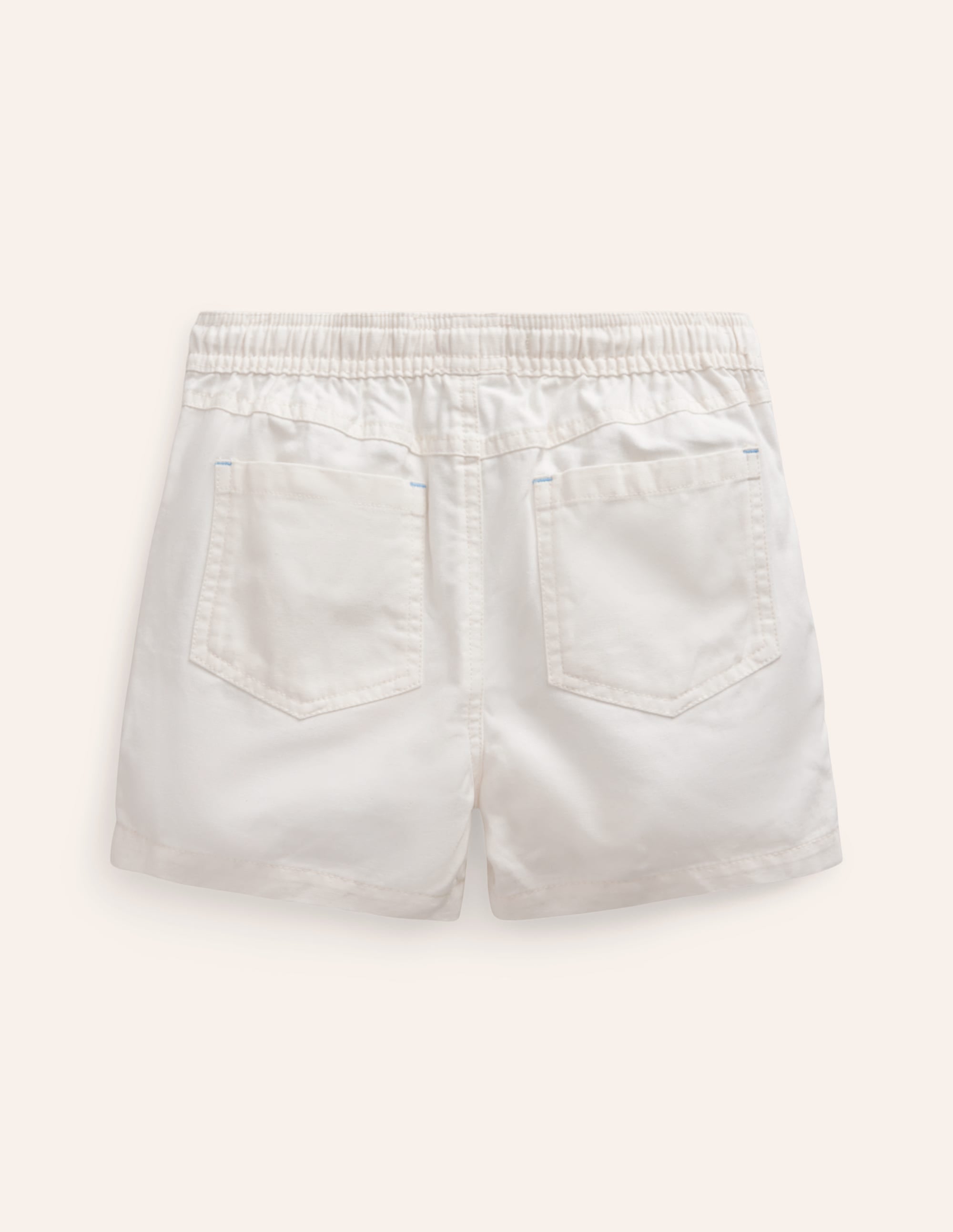 Pull-on Dock Shorts-White - Image 2