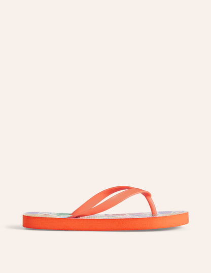 Fun Flip Flops-Multi Safari Friends