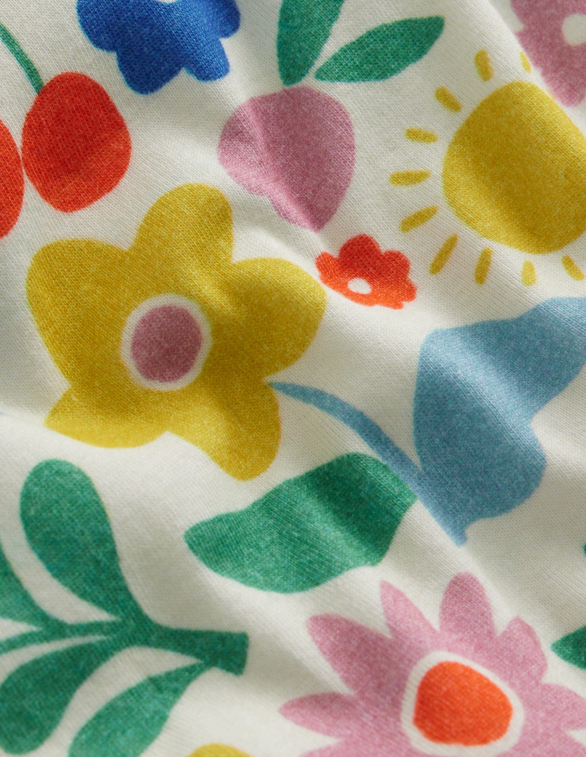 Snug Short John Pyjamas-Multi Holiday Stencil - Image 3