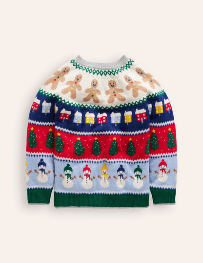 Fair Isle Jumper -All Over Christmas