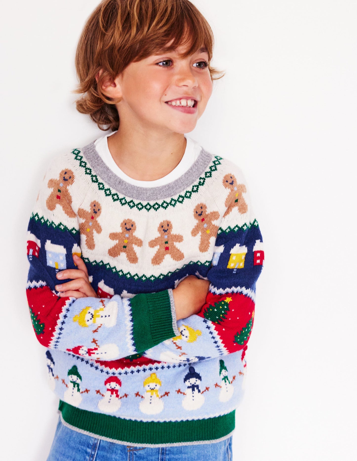 Fair Isle Jumper -All Over Christmas