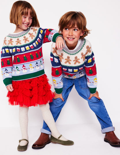 Fair Isle Jumper -All Over Christmas