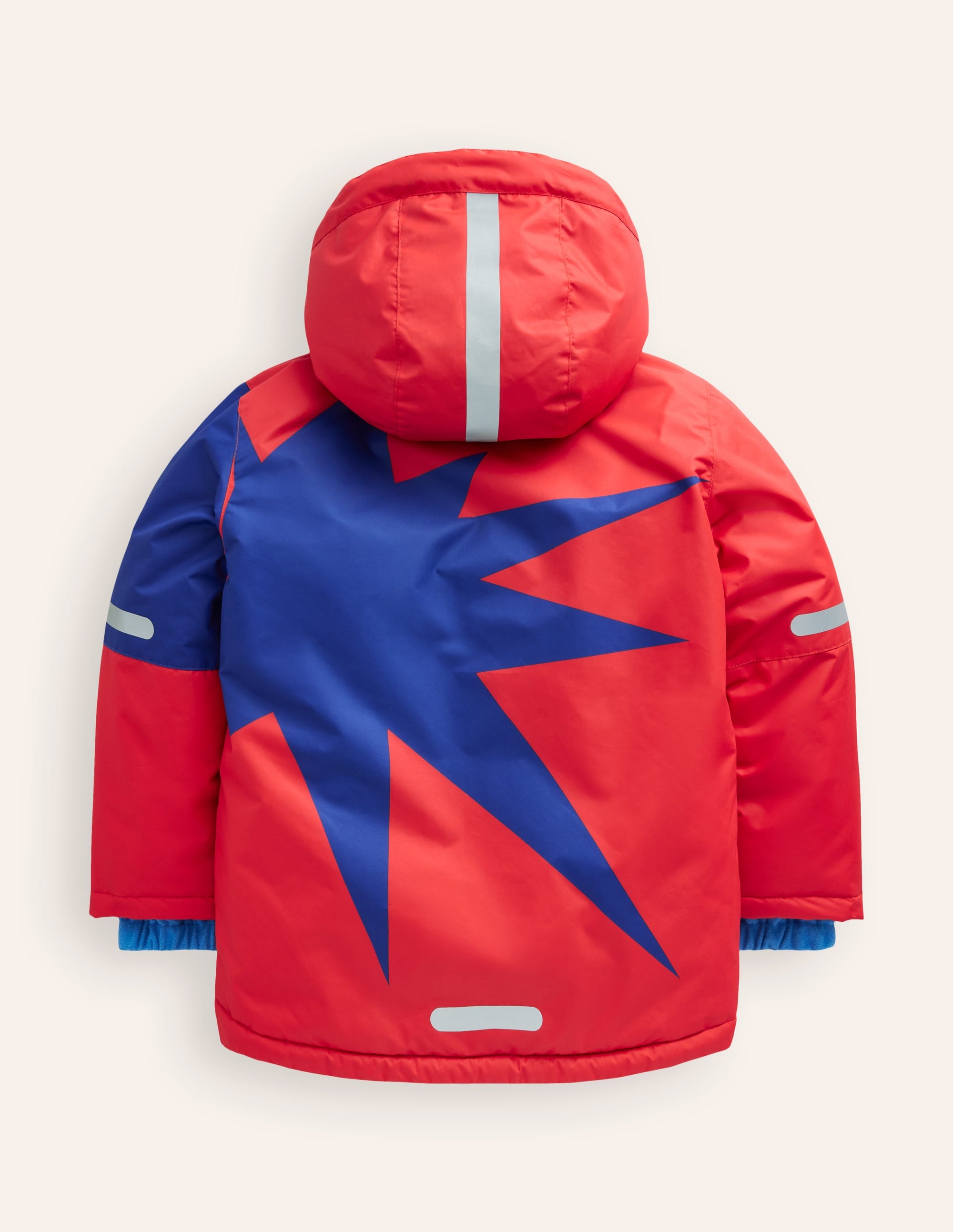 All-Weather Waterproof Coat-Strawberry Tart Red Star - Image 2