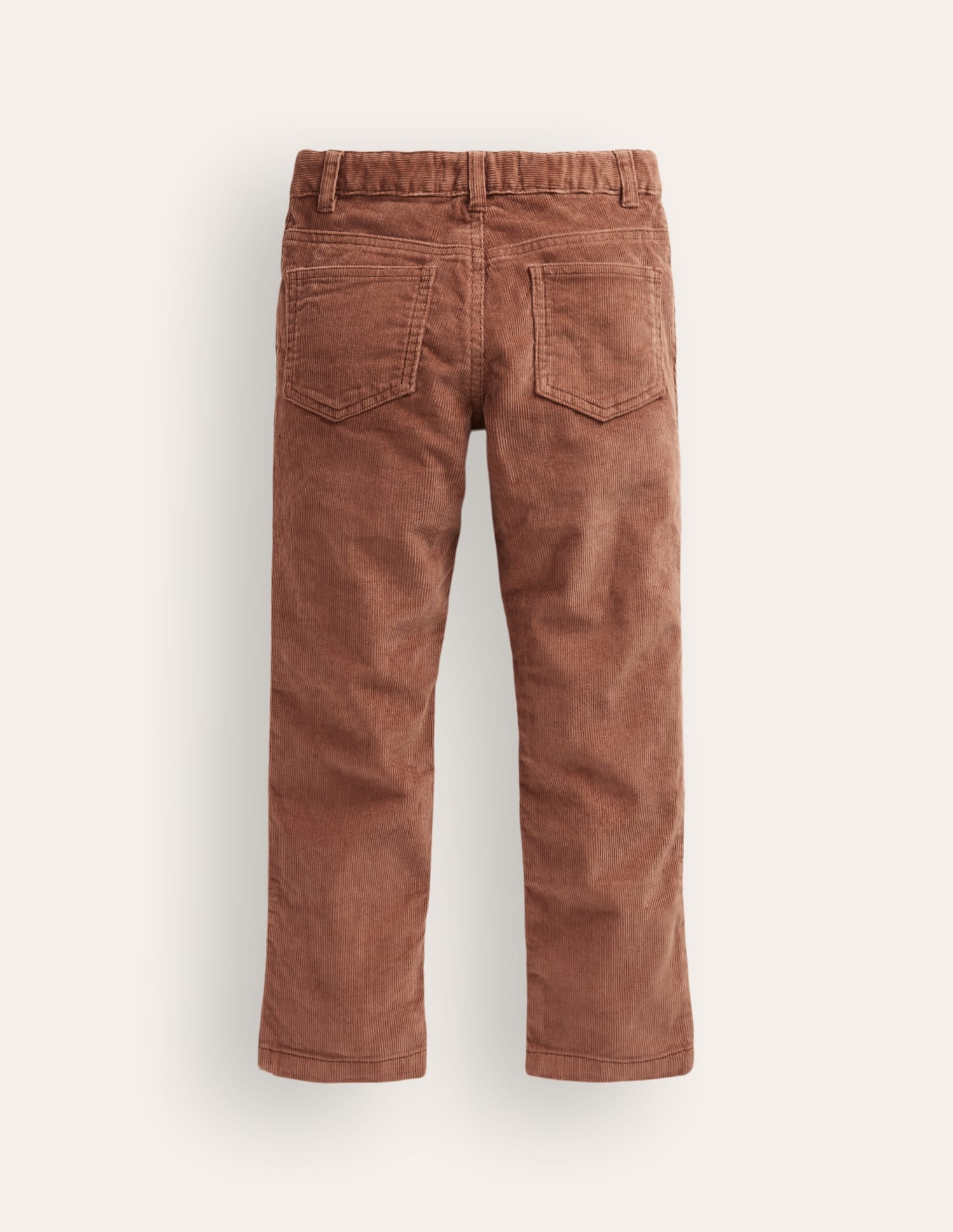 Classic Cord Trousers-Chestnut - Image 2