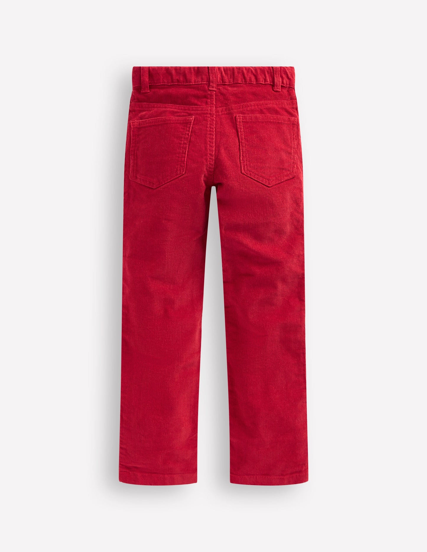 Classic Cord Trousers-Rockabilly Red