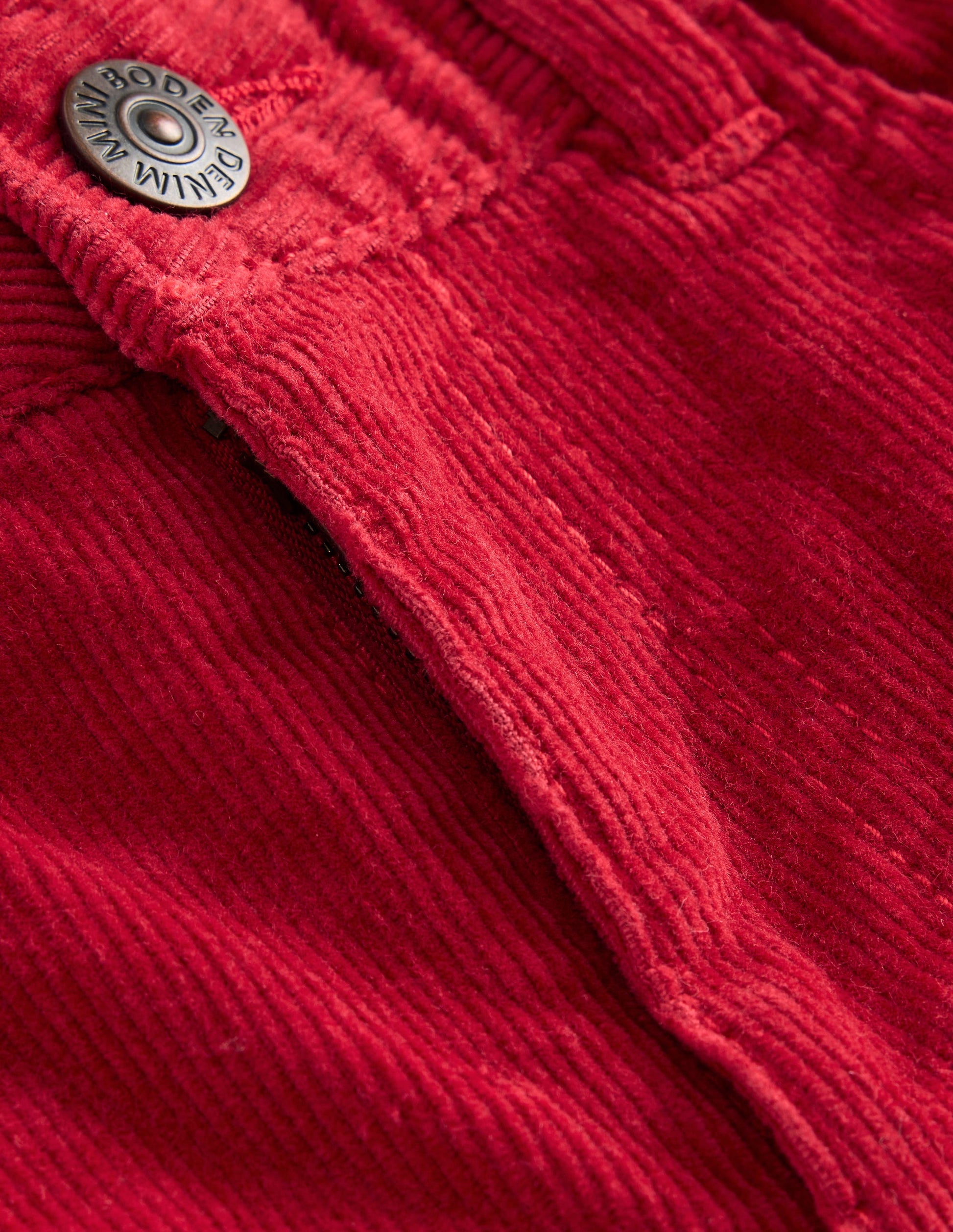 Classic Cord Trousers-Rockabilly Red-3