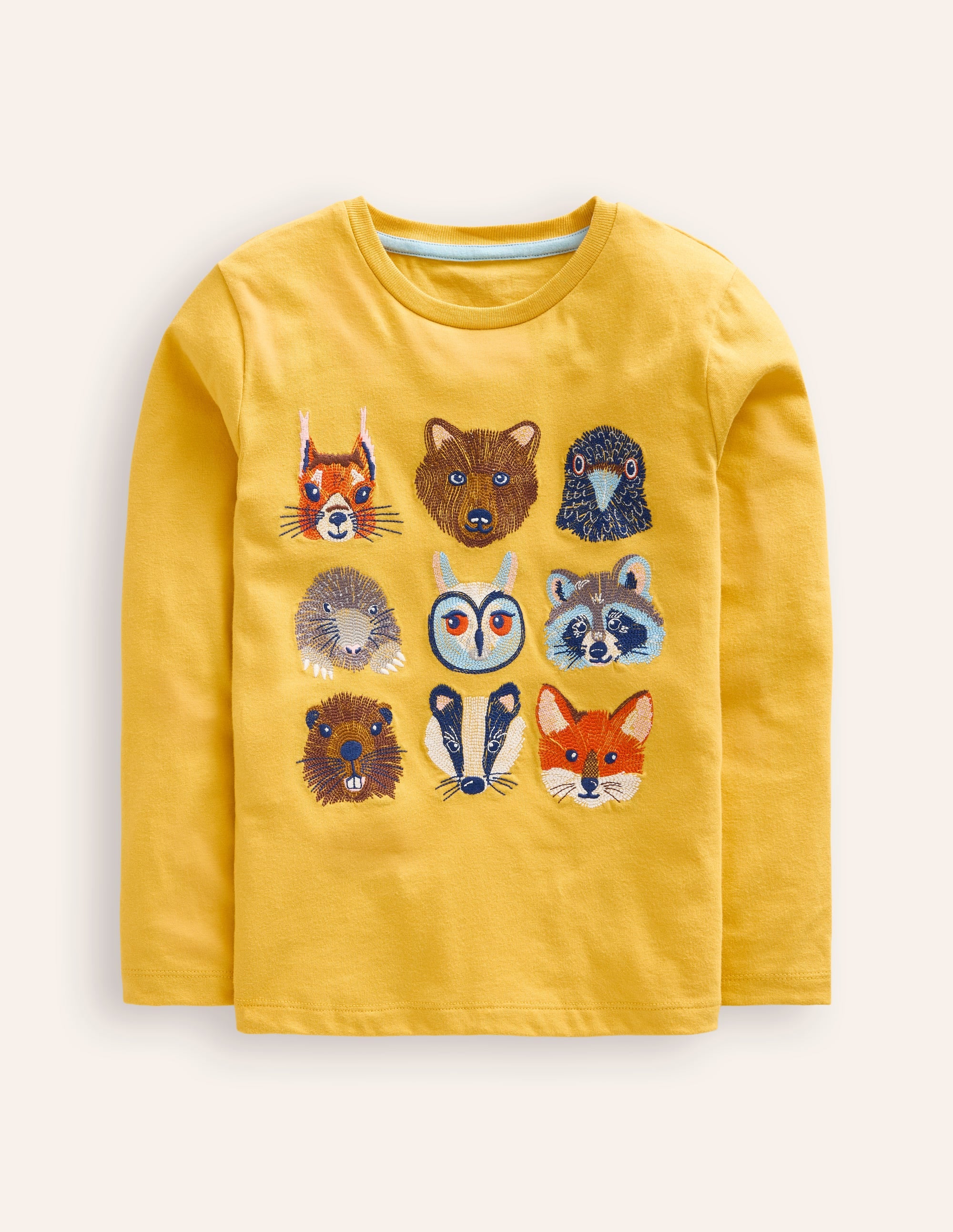 Fun Superstitch Grid T-Shirt-Honeycomb Yellow - Image 1
