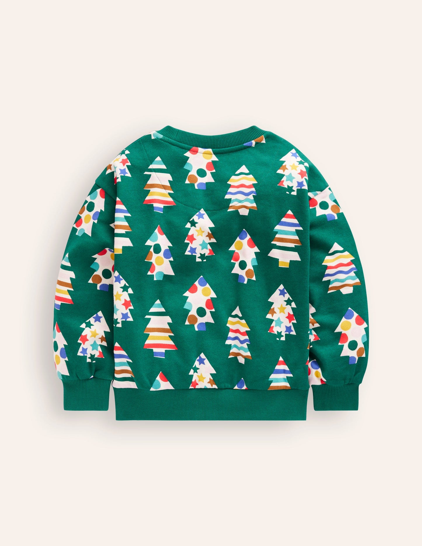 Printed Sweatshirt-Christmas Tree