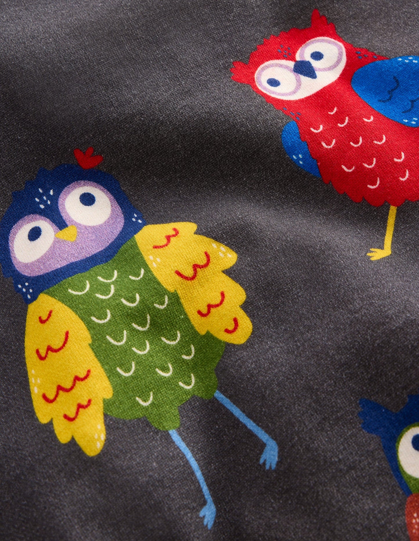 Printed Sweatshirt-Dude Owls