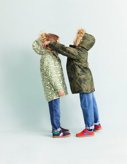 Authentic Waterproof Parka-Tonal Green Camo