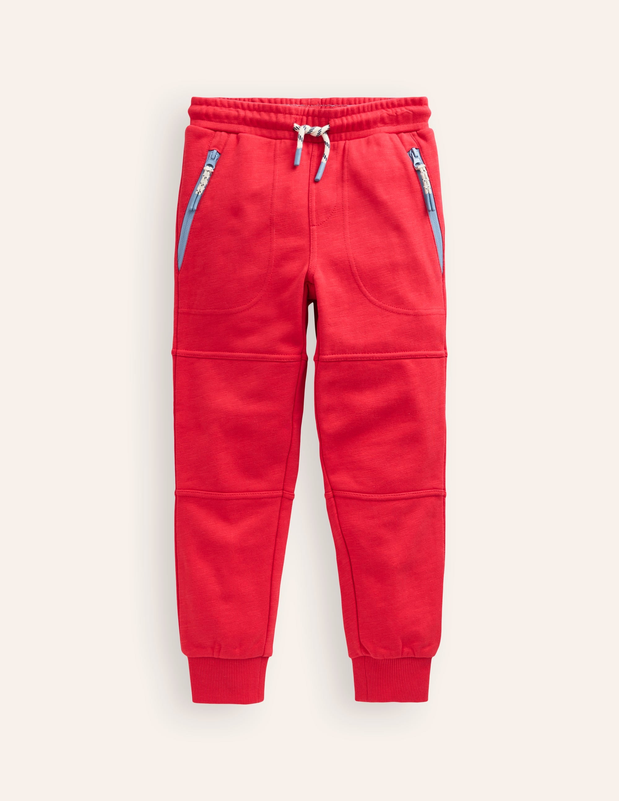 Warrior Knee Joggers-Rockabilly Red - Image 1