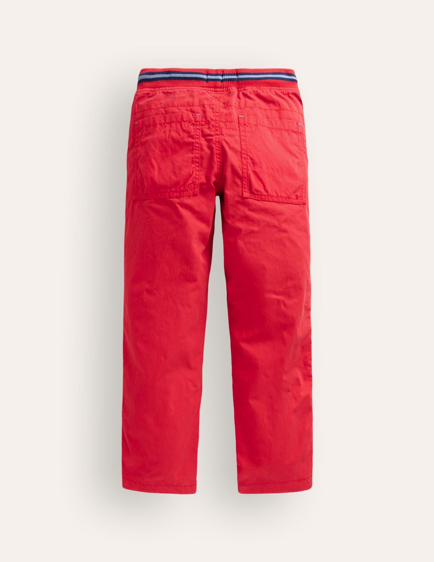 Cosy Lined Trousers-Poppy Red