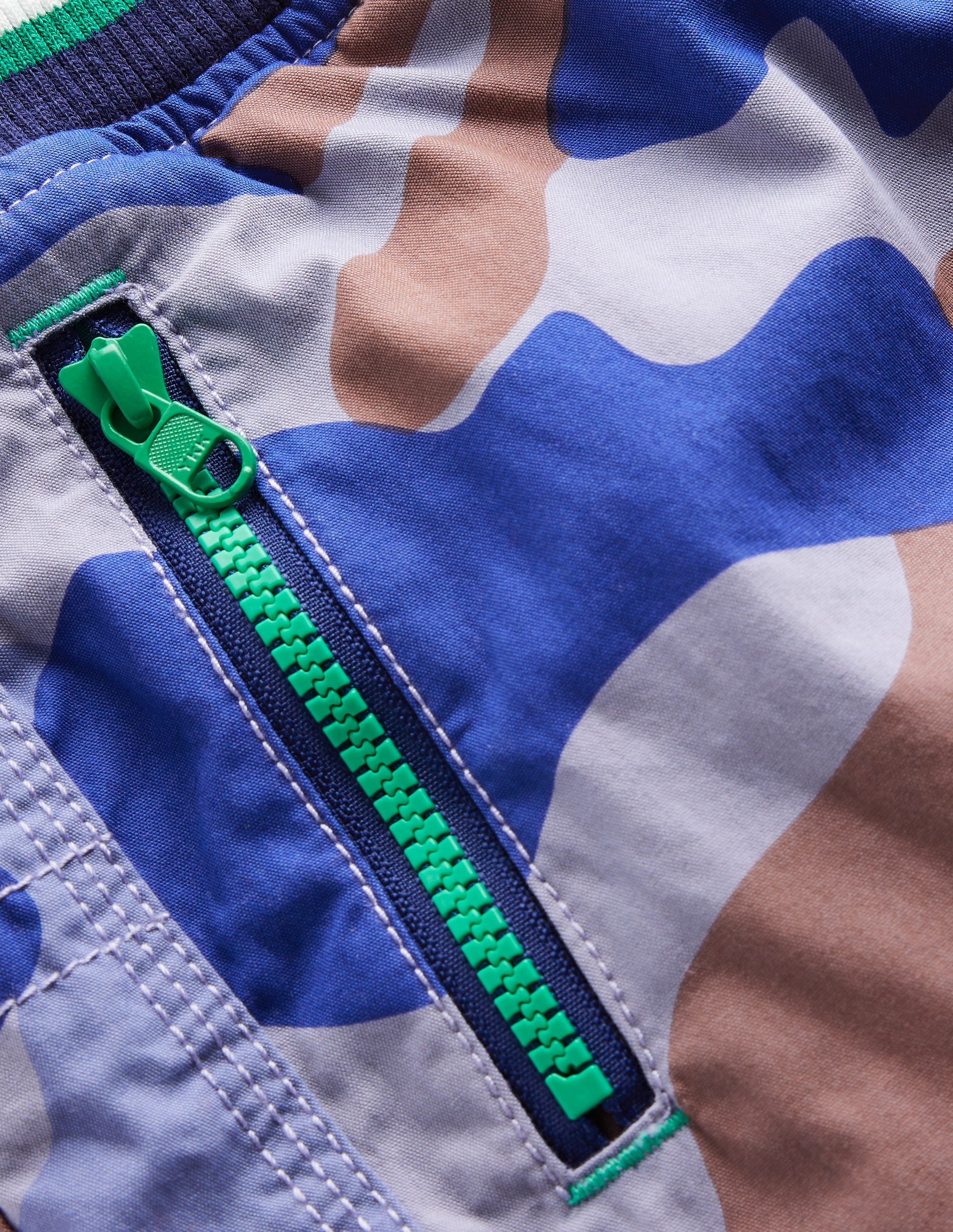 Cosy Lined Trousers-Blue Camo - Image 3