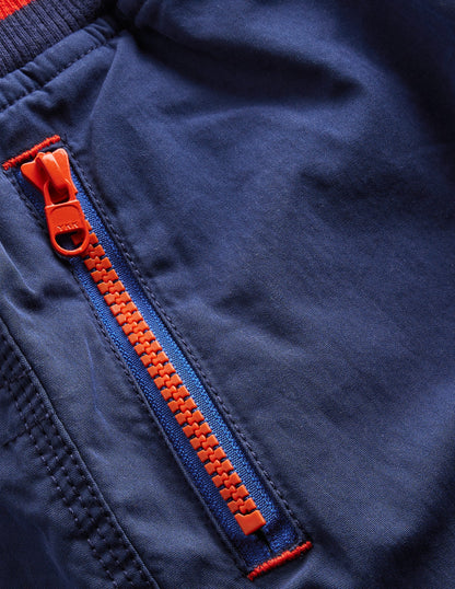 Cosy Lined Trousers-College Navy-3