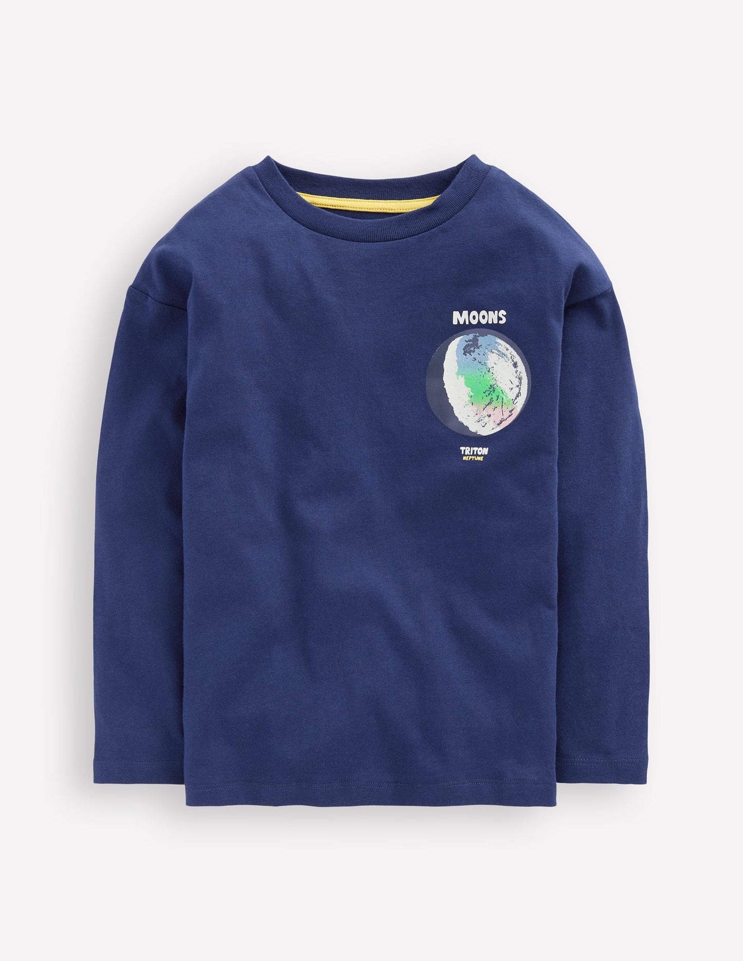 Educational T-Shirt -College Navy Planets