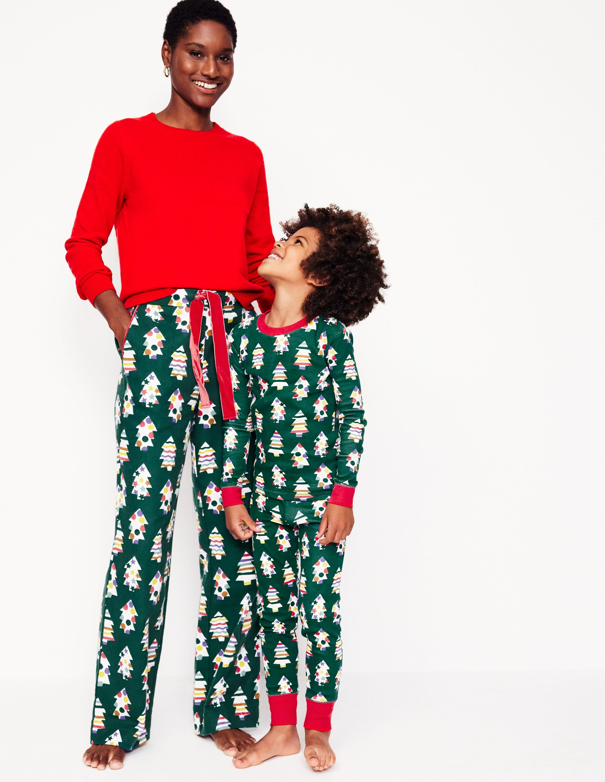 Snug Glow-In-The-Dark Pyjamas-Christmas Trees - Image 6