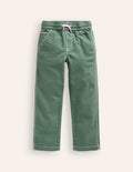 Pull-On Pocket Trousers-Spruce Green