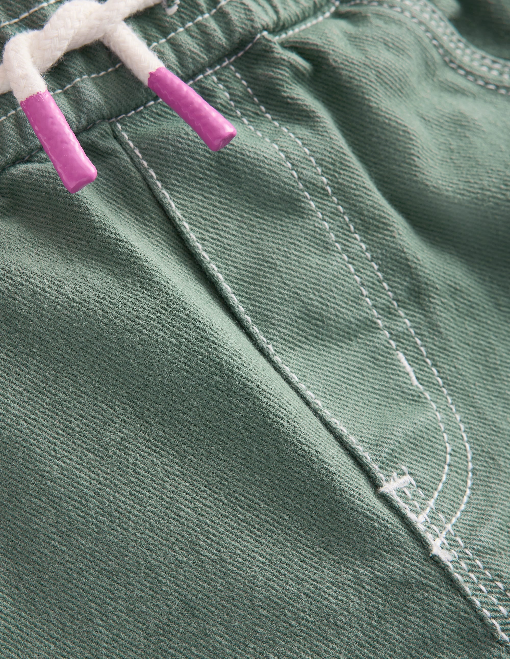 Pull-On Pocket Trousers-Spruce Green - Image 3