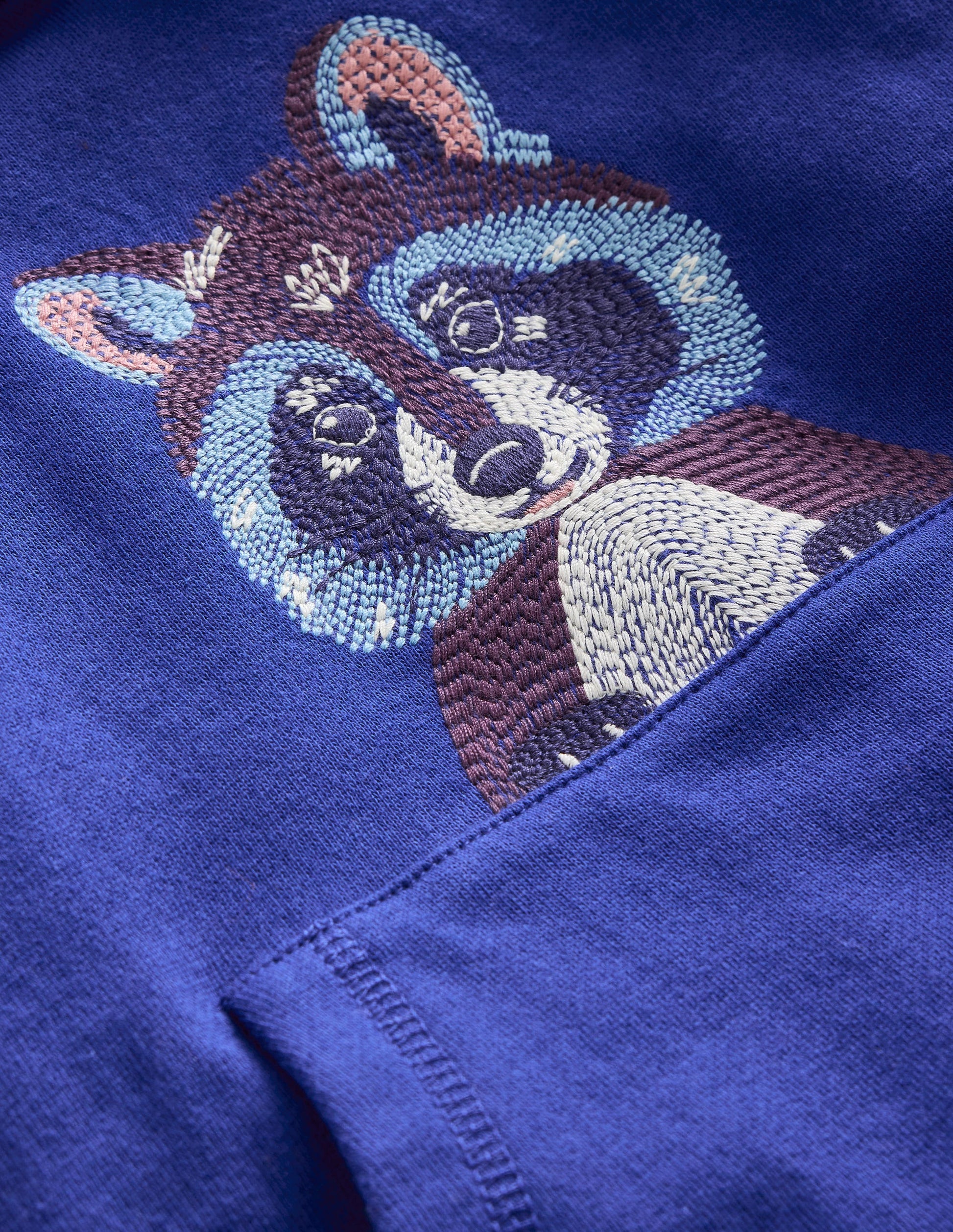 Superstitch Hoodie-Brilliant Blue Raccoon-3
