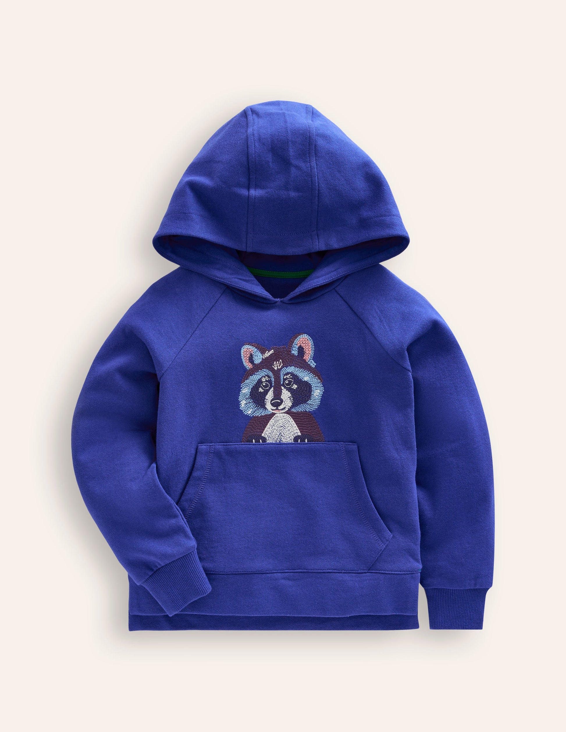 Superstitch Hoodie-Brilliant Blue Raccoon-1