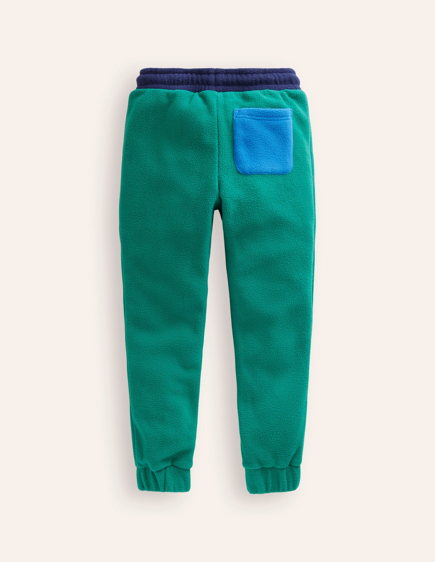 Cosy Fleece Joggers-Jewel Green Multi