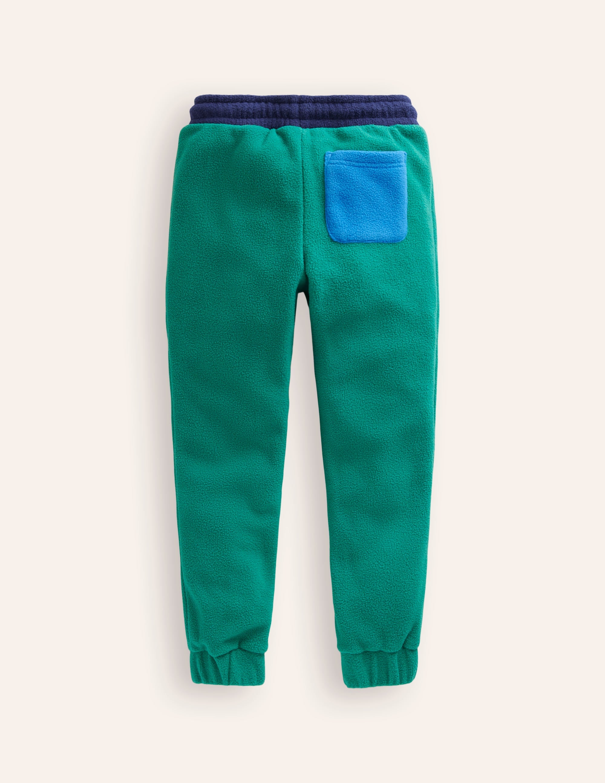 Cosy Fleece Joggers-Jewel Green Multi - Image 2