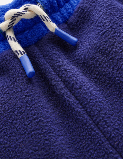 Cosy Fleece Joggers-College Navy Multi-3