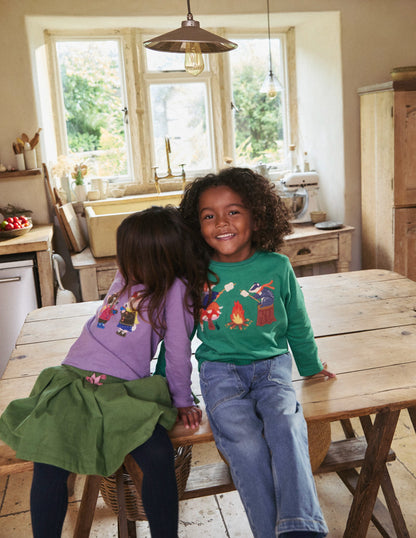 Little Animals T-Shirt-Highland Green Animals-4