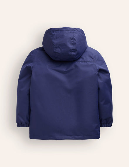 4-in-1 Waterproof Coat-College Navy