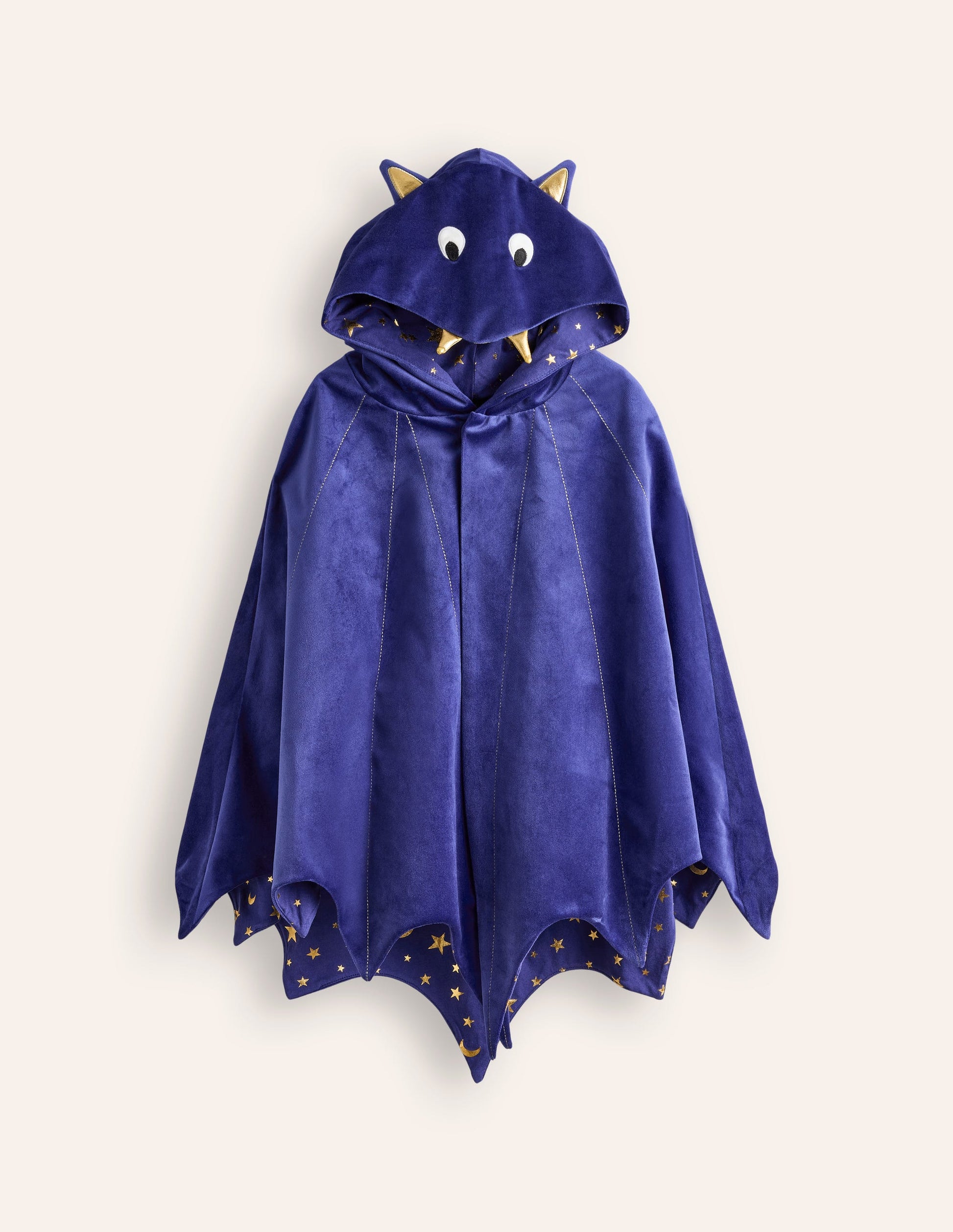 Bat Fancy Dress Cape-Starboard Blue Bat-1