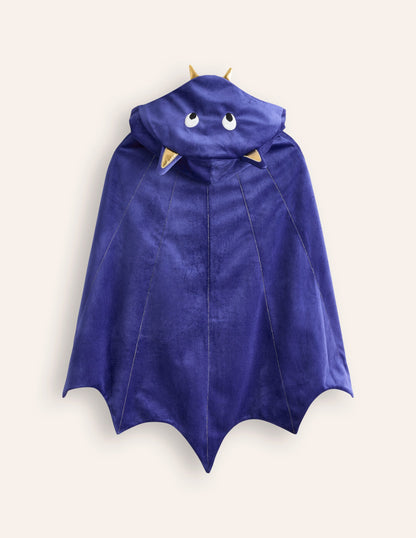 Bat Fancy Dress Cape-Starboard Blue Bat-2