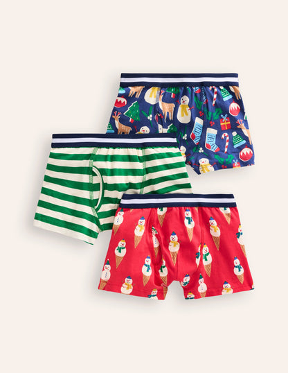 Boxers 3 Pack-Multi Christmas