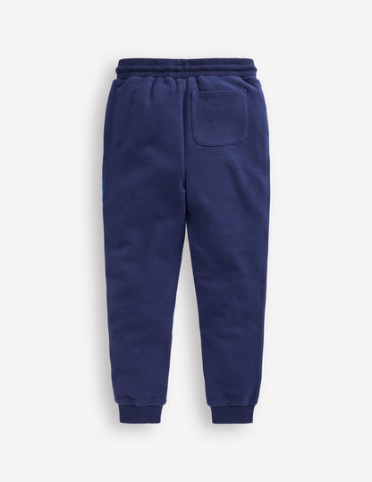 Fun Joggers-Starboard Blue Boucle Dragon