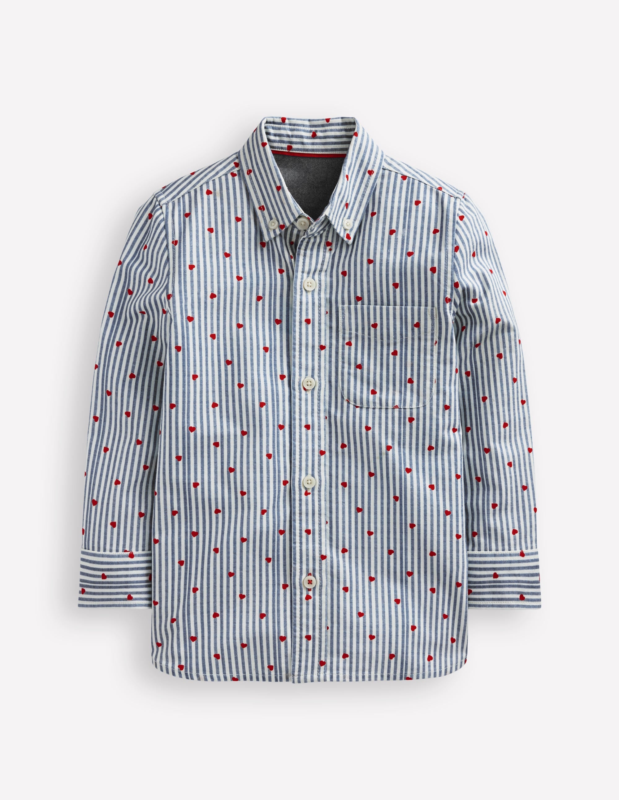 Cotton Shirt-Blue Gingham - Image 1