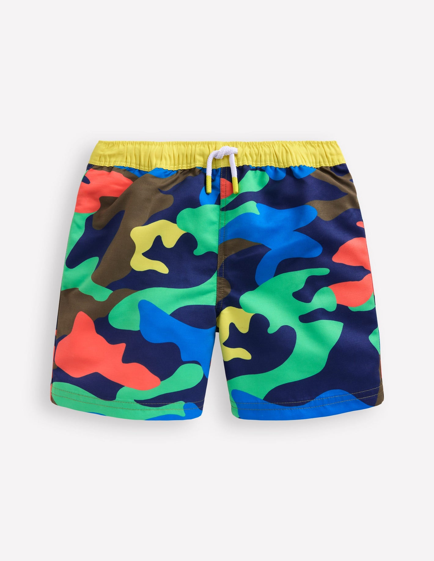 Swim Shorts-Multi Rainbow Camo