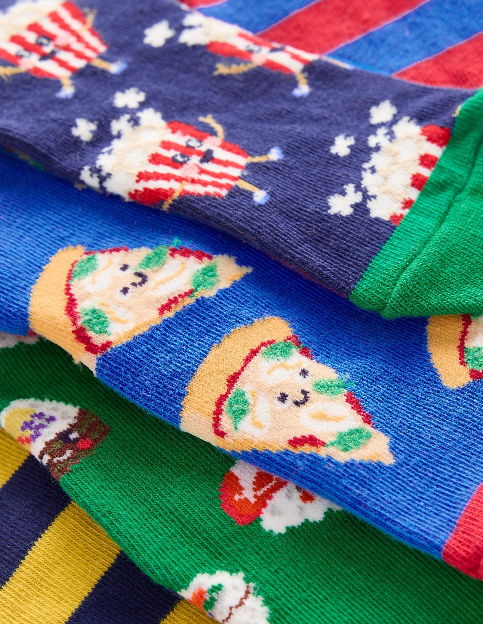 Socks 5 Pack-Multi Food-2