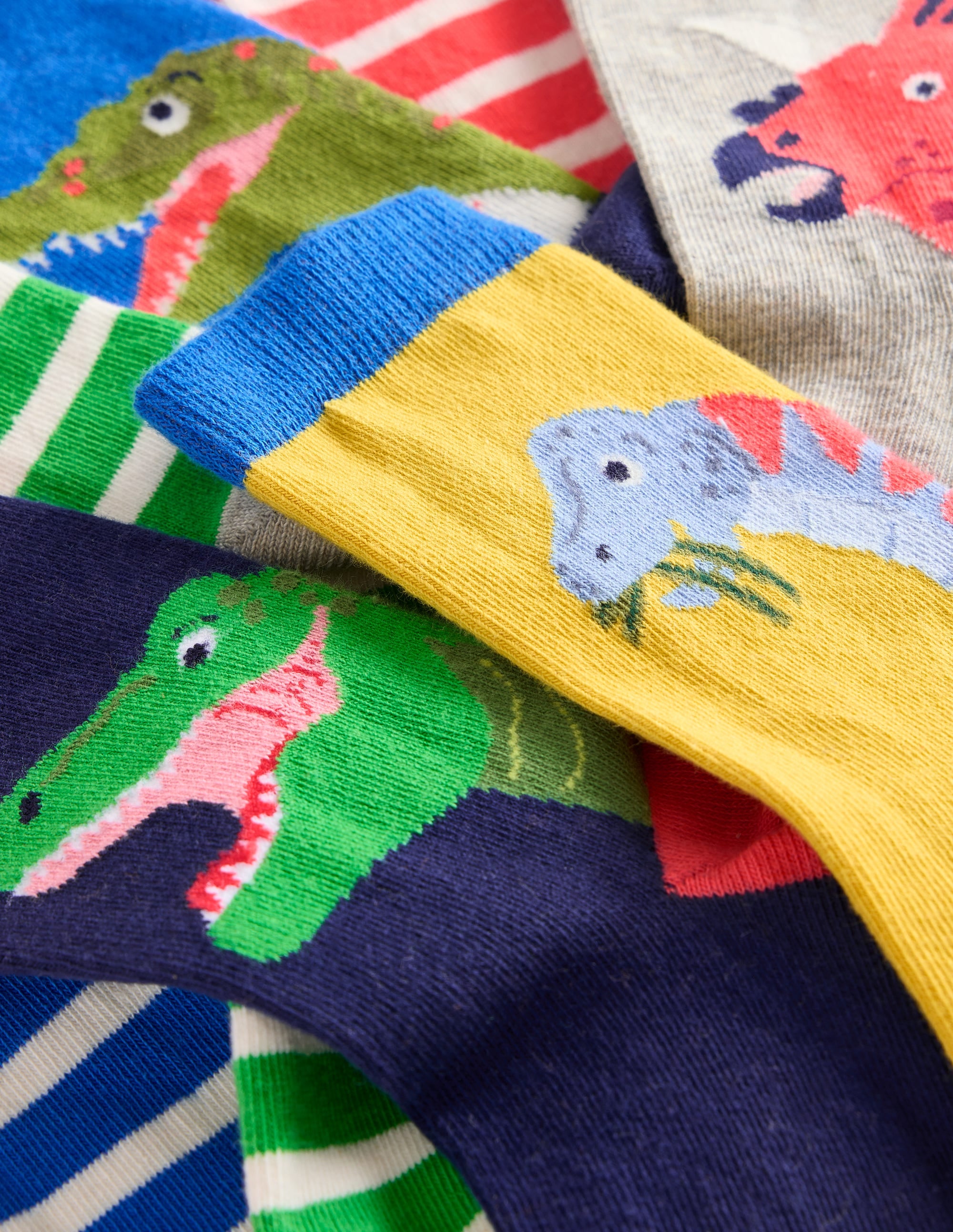 7-pack Socks-Multi Dinosaurs - Image 2