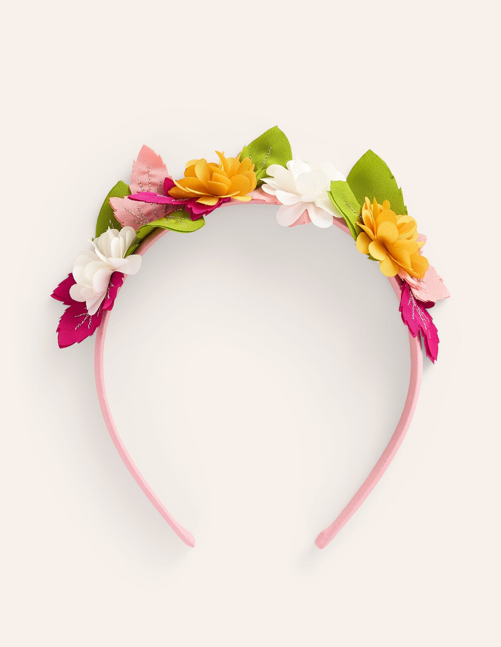 Flower Headband-Multi Leaves-1