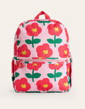 Backpack-Vintage Pink Cut Out Flower