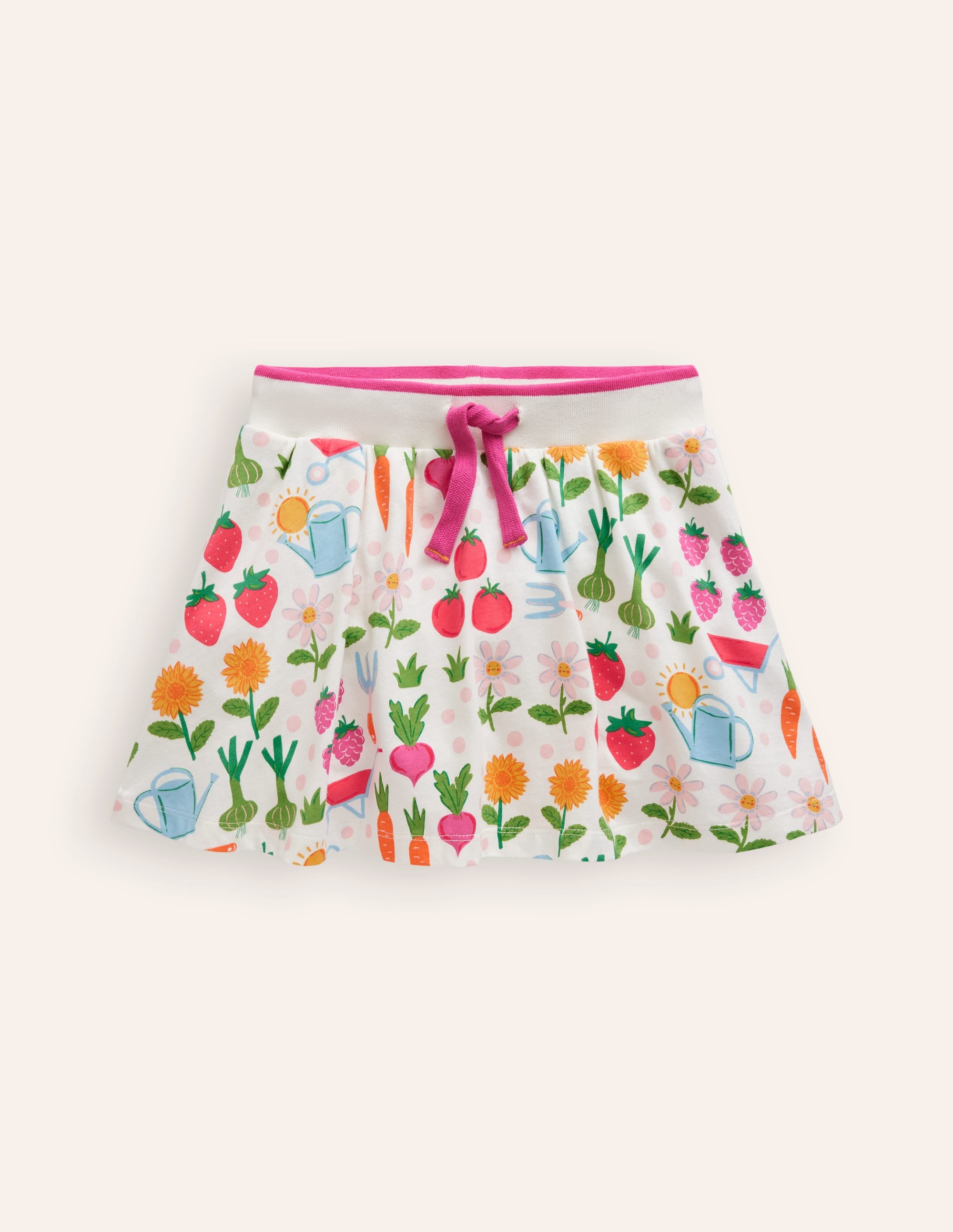 Printed Jersey Skort-Multi Grow Your Own - Image 1