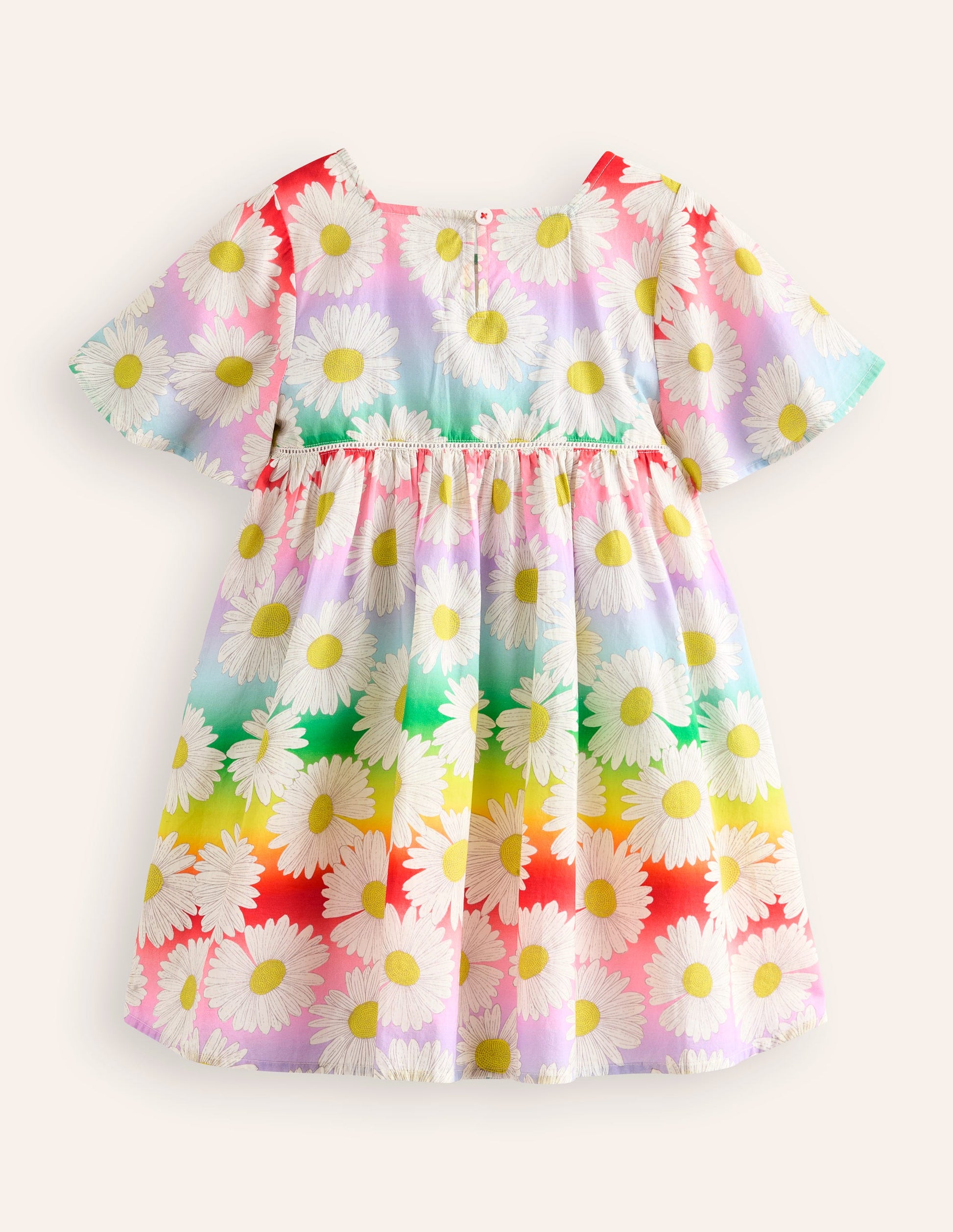 Lightweight Holiday Dress-Multi Ombre Daisy-2