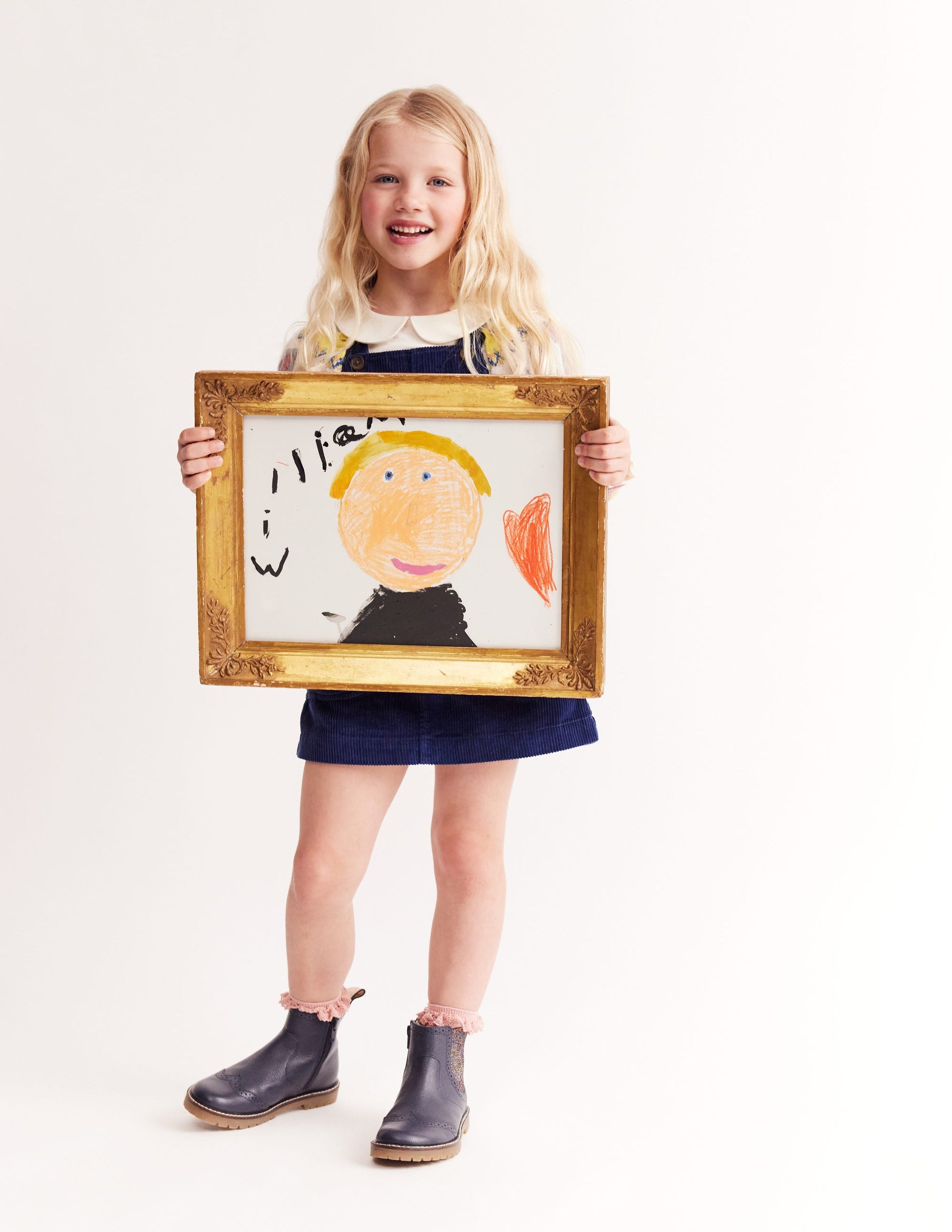 Edie Fair Isle Cardigan-Honeycomb Yellow Bunnies-2