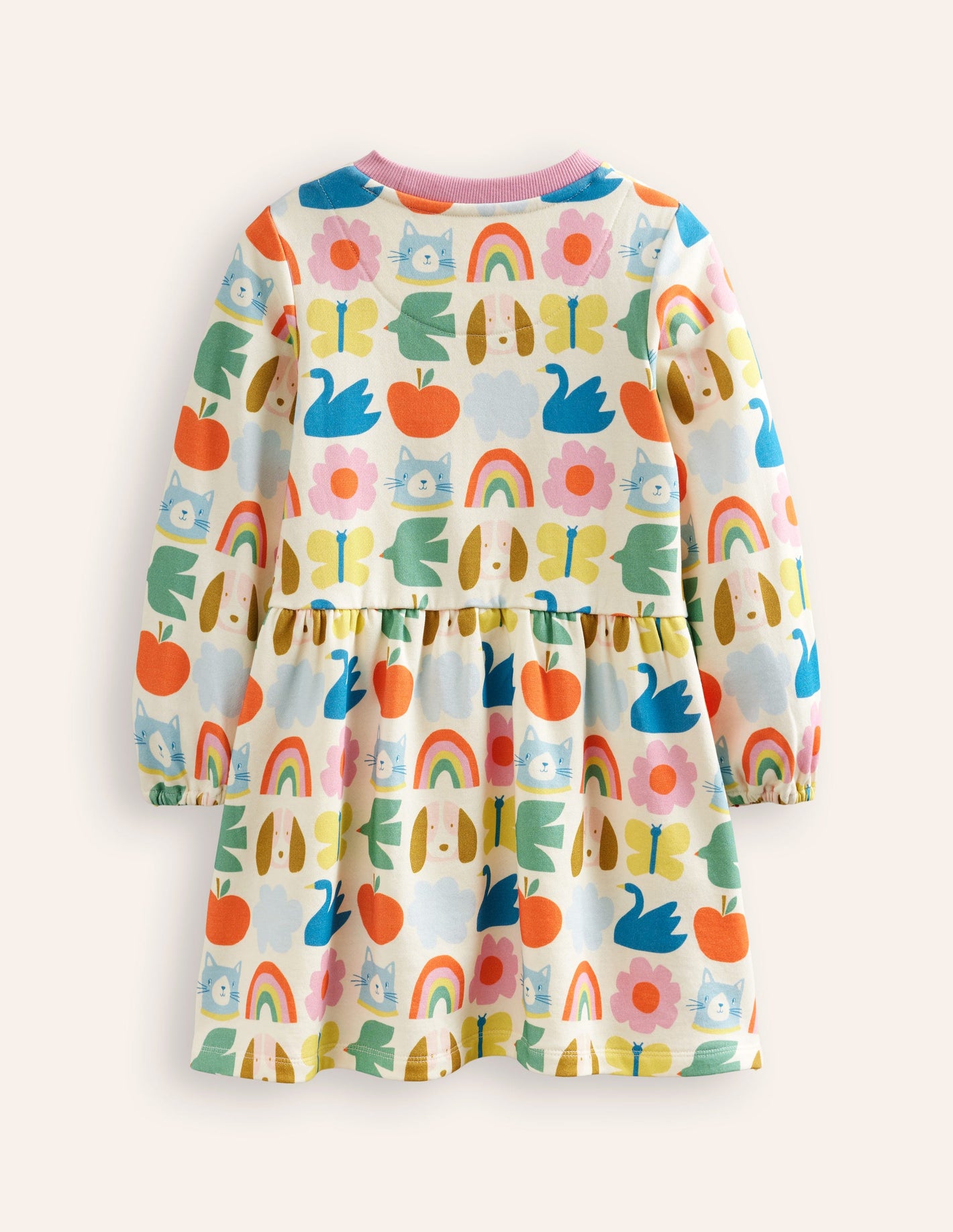 Loopback Sweatshirt Dress-Multi Park Life