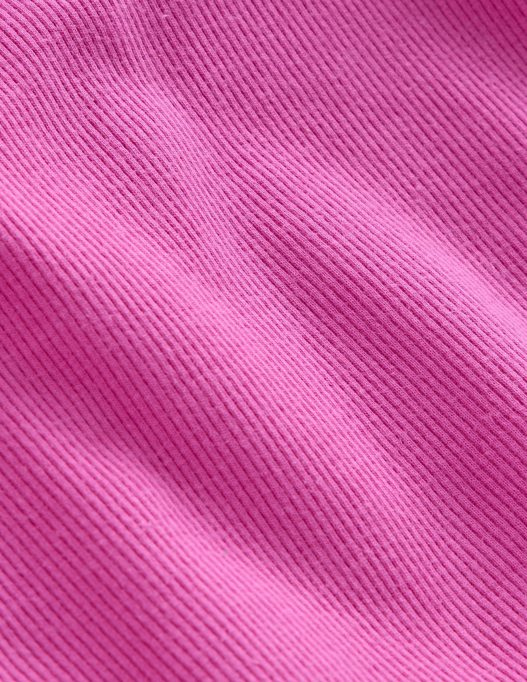 Ribbed Long Sleeve T-shirt-Purple Berry Smoothie - Image 3