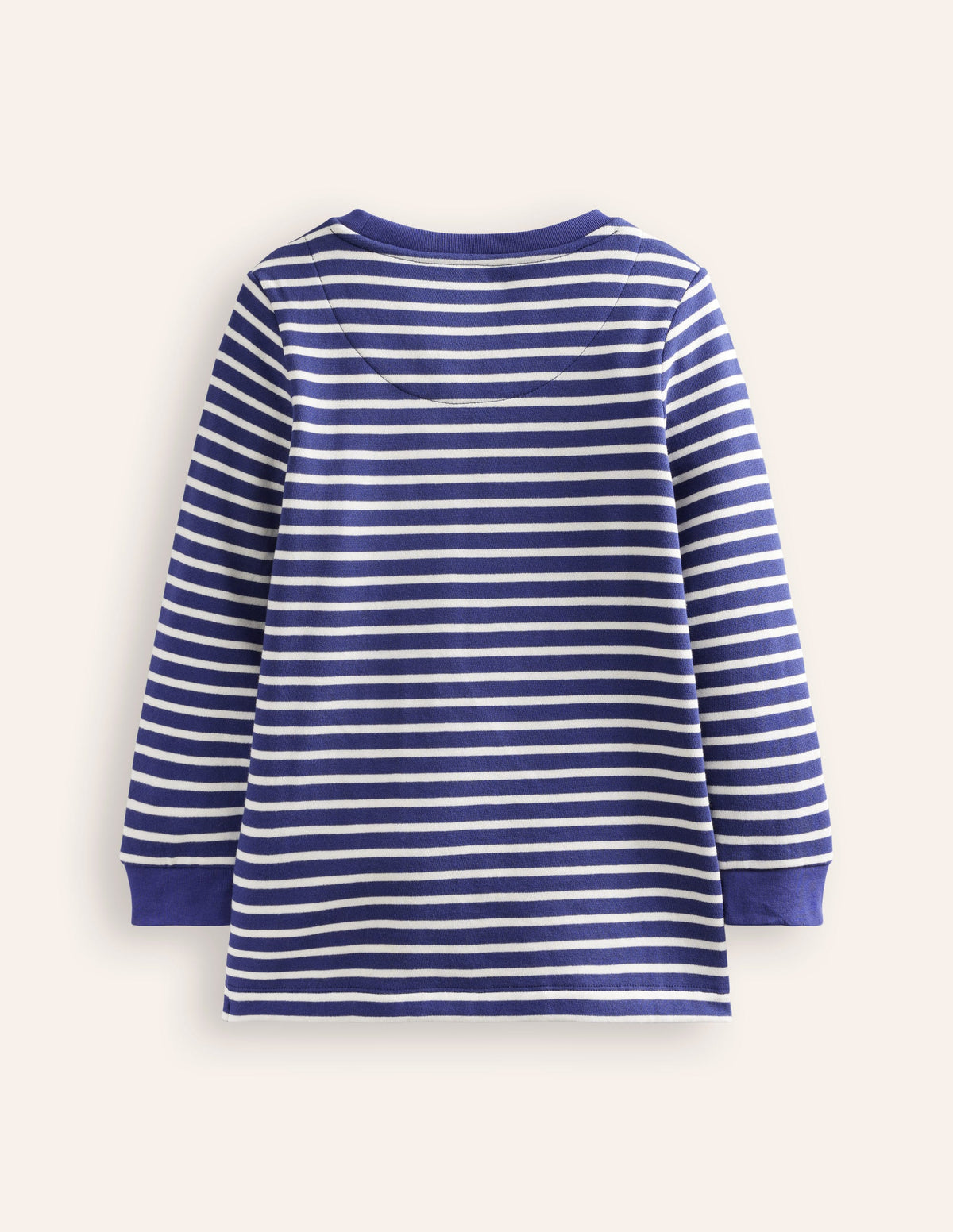 Appliqué Bag Tunic-Soft Starboard Blue/ Ivory Dog - Image 3