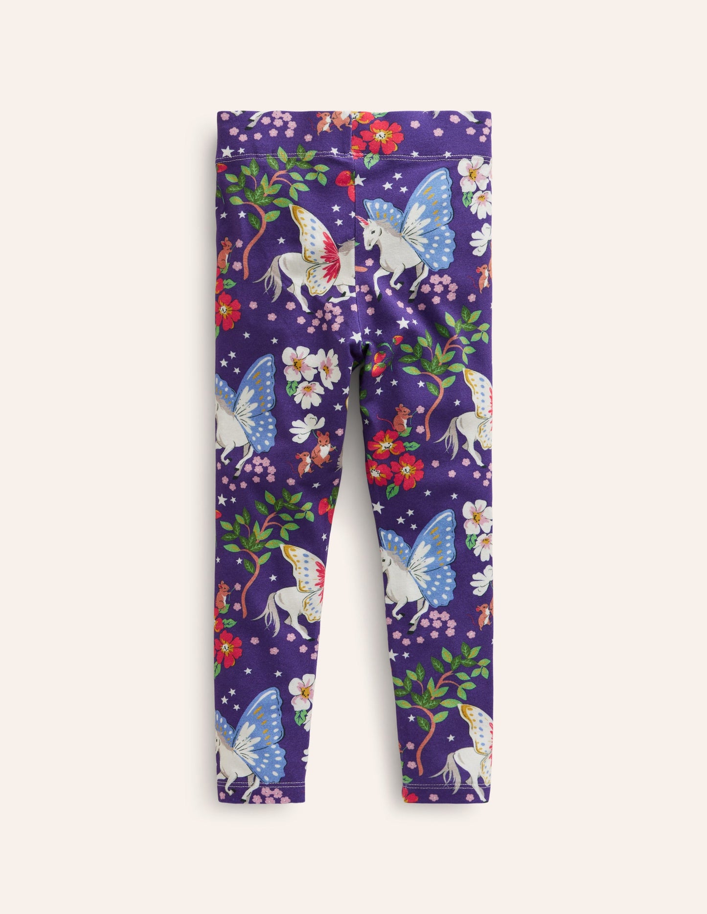 Fun Leggings-Blue Enchanted Unicorn