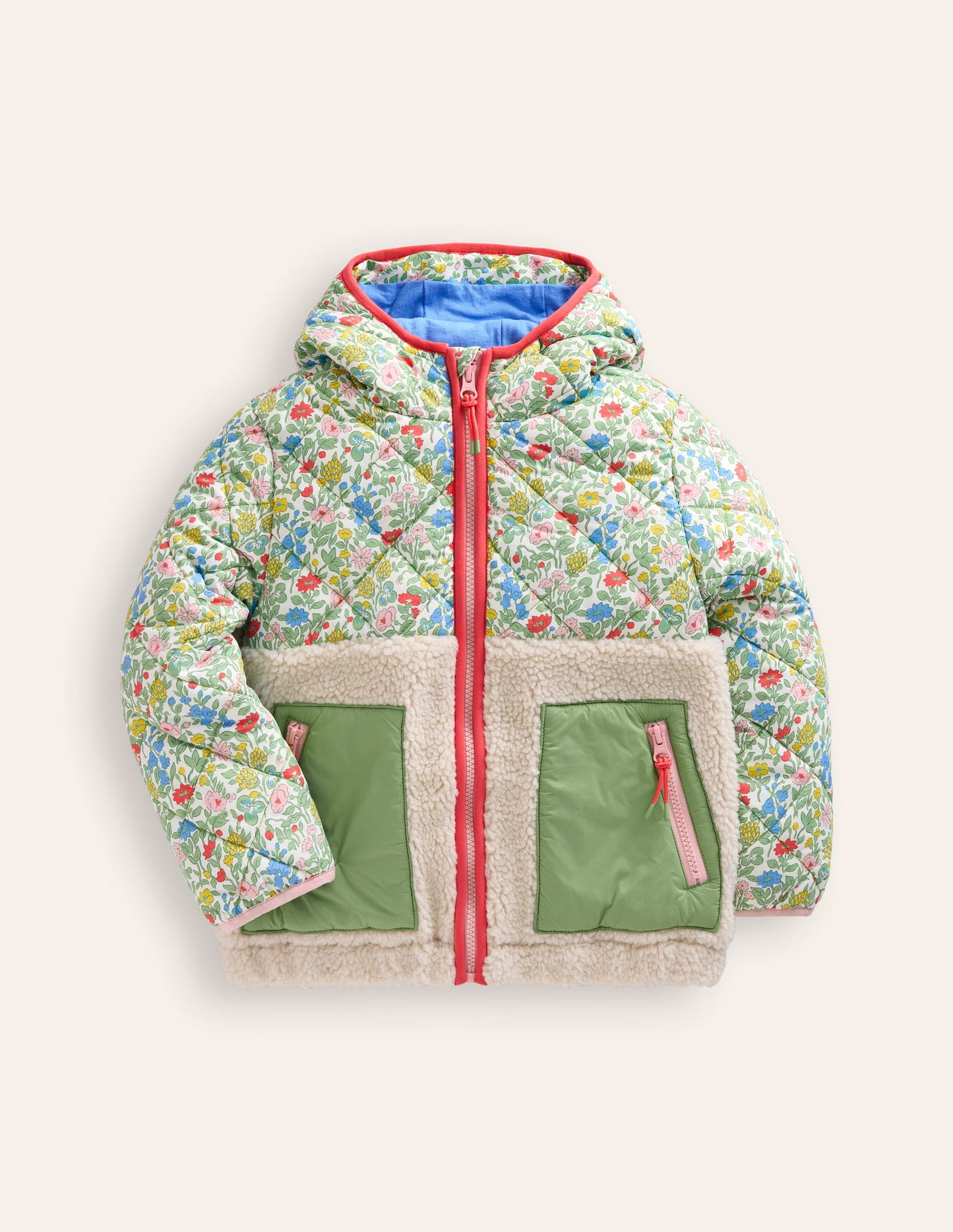 Annabelle Borg Mix Jacket-Multi Meadow Floral